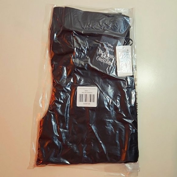 ❤️NWT VINTAGE TORRID LEGGING NIGHTMARE BEFORE CHRISTMAS OOGIE BOOGIE HALLOWEEN - Picture 4 of 12